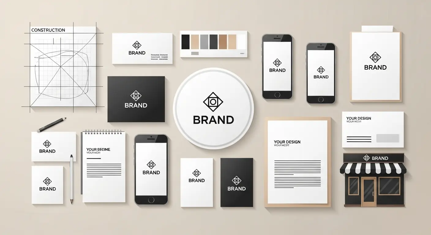 Elementos de identidade de marca