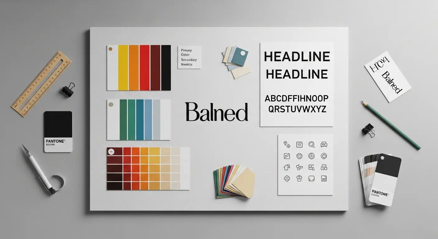 Elementos de marca coesos